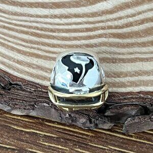Pandora Houston Texans Charm Football Helmet Charm Pendant